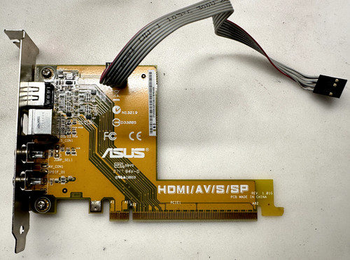 Scheda pci porte video asus - pci,
